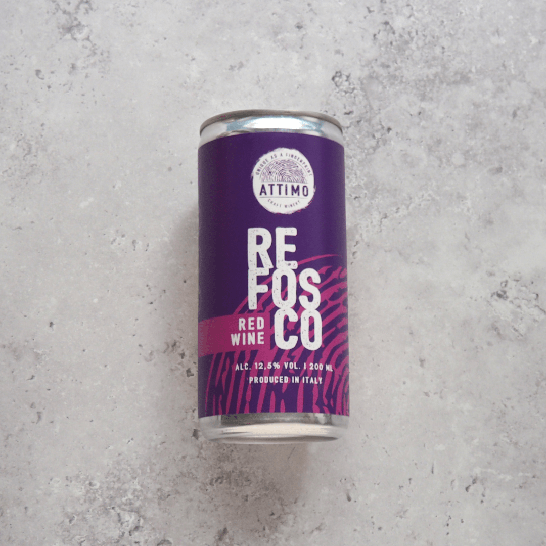 Attimo Craft Winery Refosco Canned Wine