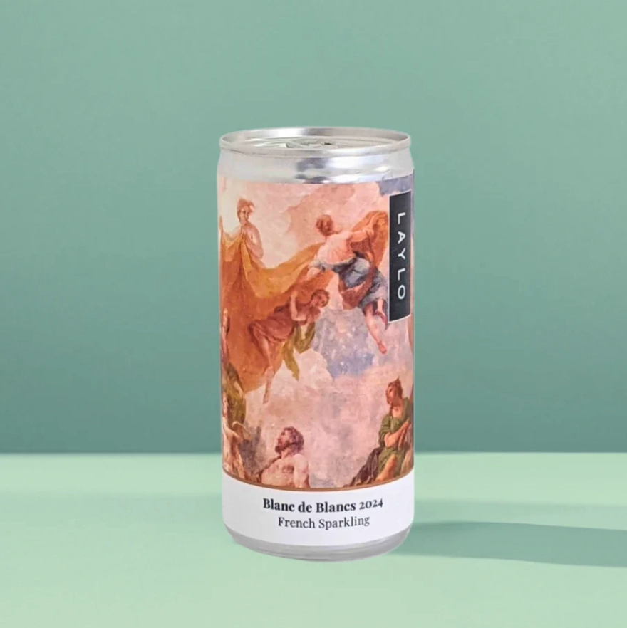 Laylo Sparkling Blanc de Blancs 2024 canned wine – French sparkling wine