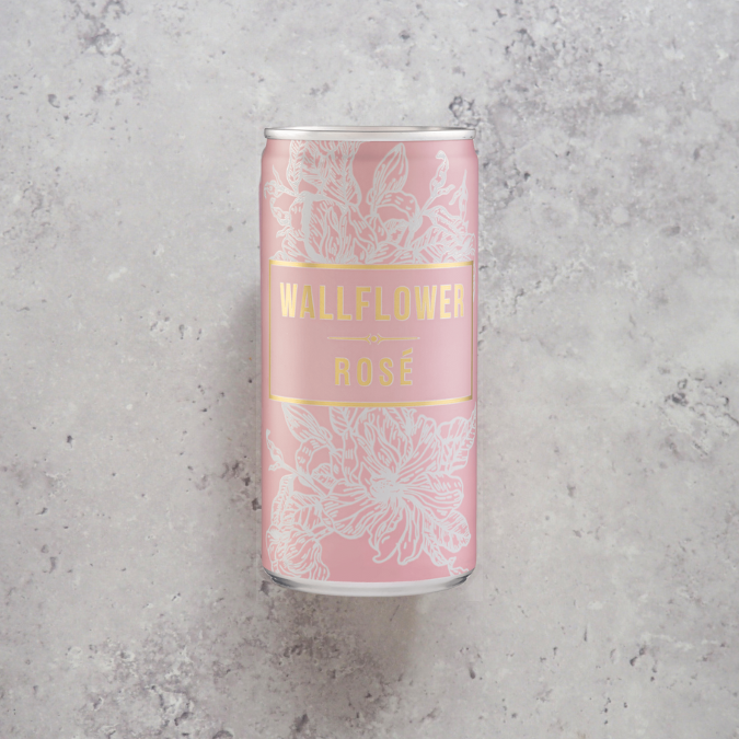 Wallflowers Rosé Wine from La Mancha, made from Garnacha with notes of strawberry, raspberry and melon.